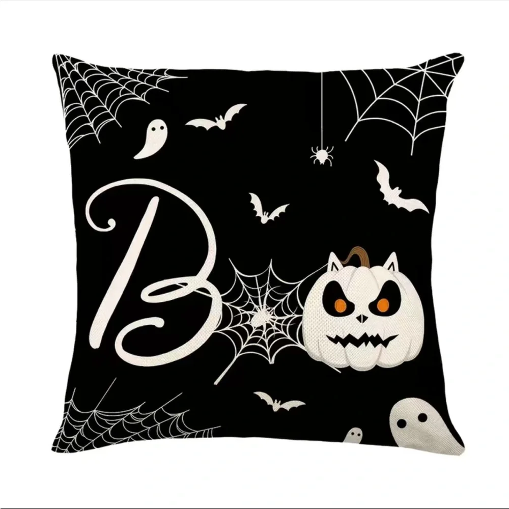 4pcs, Halloween Pillow Covers 17.71”x17.71” Set Of 4,‎ Trick Or Treat Decorative